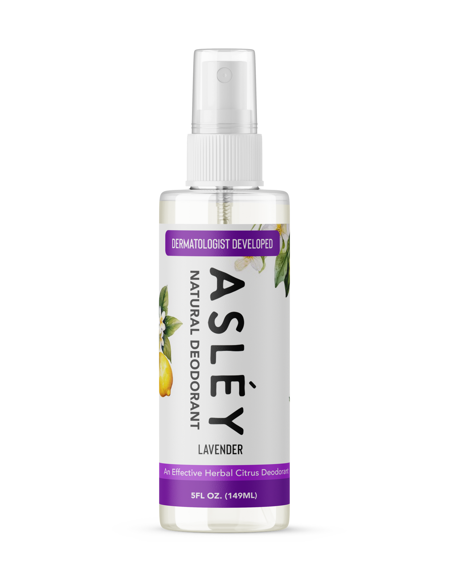 ASLEY 48 Hours Natural Deodorant Spray - Lavender