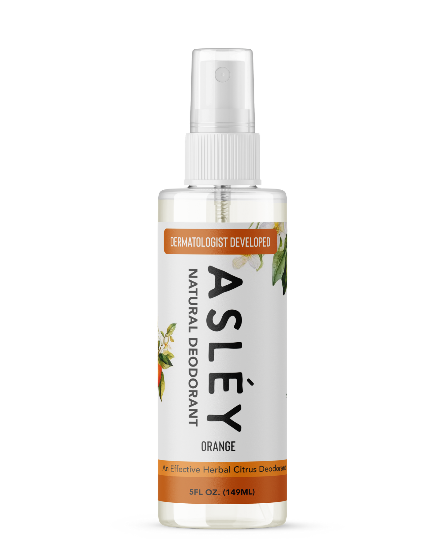 ASLEY 48 Hours Natural Deodorant Spray - Orange