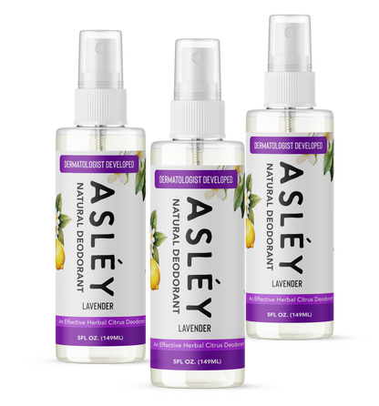 ASLEY 48 Hours Natural Deodorant Spray - Lavender