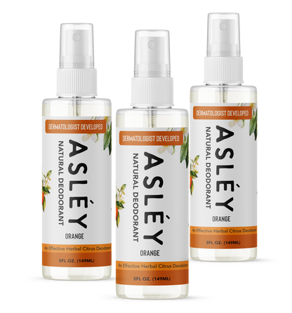 ASLEY 48 Hours Natural Deodorant Spray - Orange